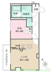 Fika大井町の物件間取画像